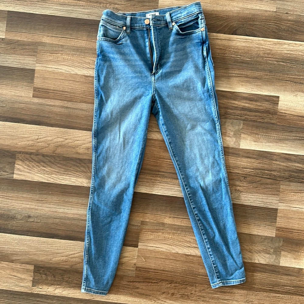 Wrangler women’s wriggler high rise skinny